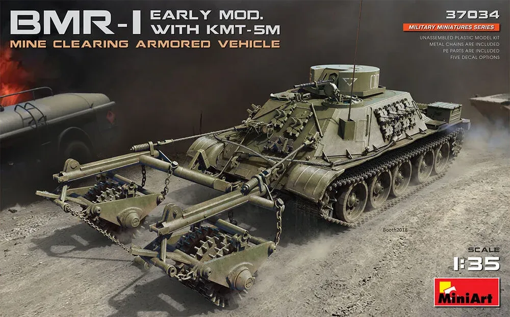 MiniArt 37034 BMR-1 Early Mod. s KMT-5M (1/35)