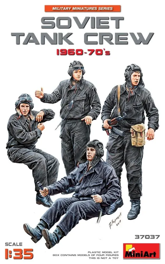 MiniArt 37037 sovětská tanková osádka 1960–70 (1/35)