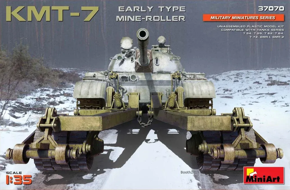 MiniArt 37070 KMT-7 minový válec, raná verze (1/35)