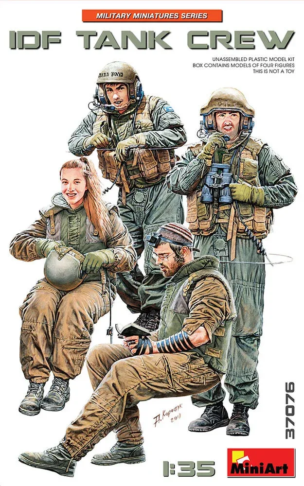 MiniArt 37076 IDF tanková posádka (1/35)