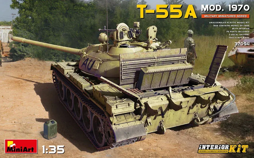 MiniArt 37094 T-55A Mod. 1970 Interior Kit (1/35)