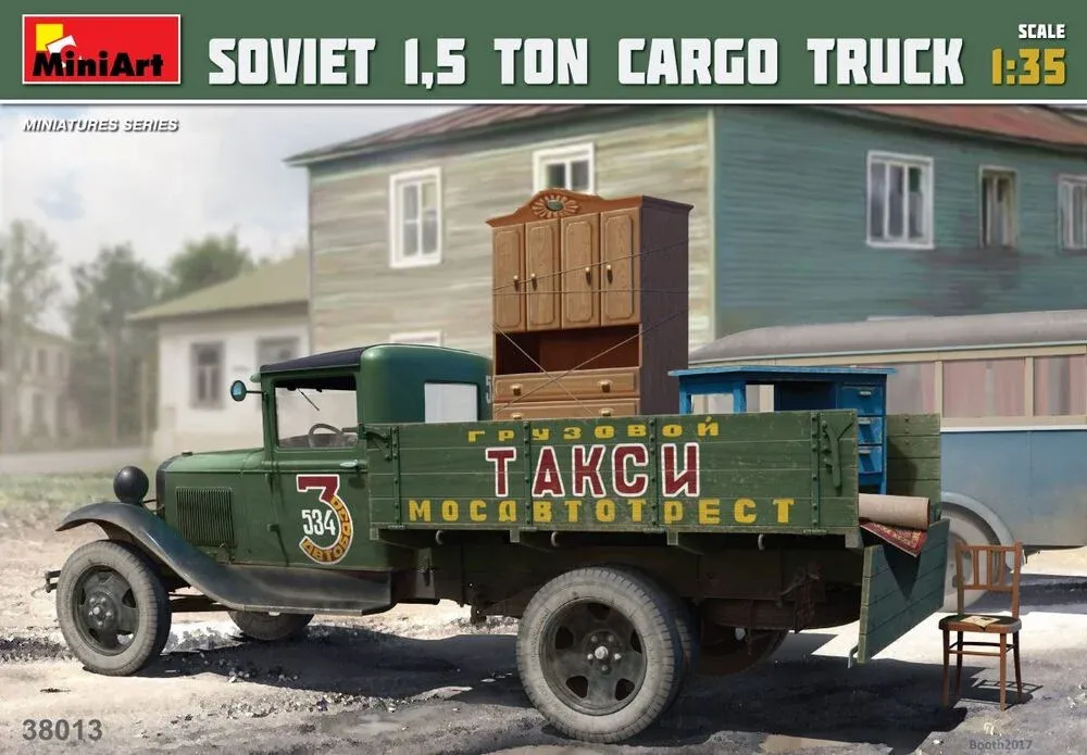 MiniArt 38013 sovětský nákladní automobil AA Polutorka 1,5 t (1/35)