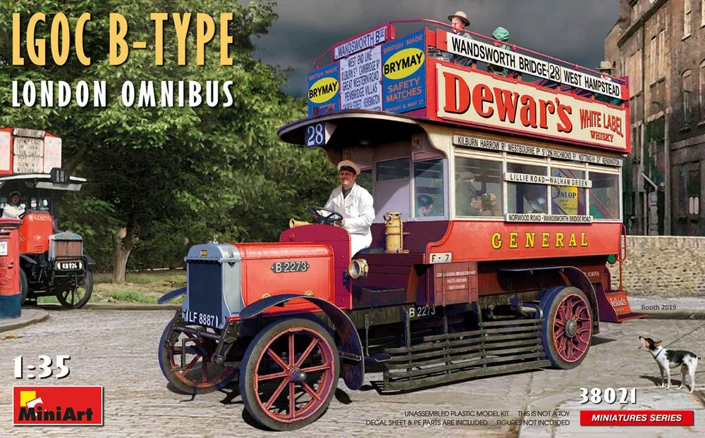 MiniArt 38021 LGOC B-Type London Omnibus (1/35)