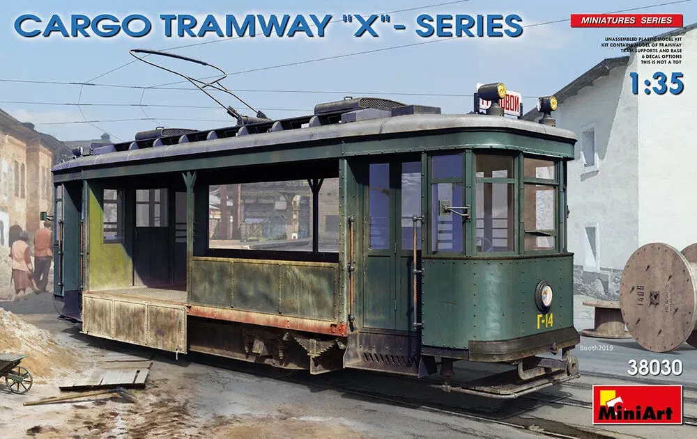 MiniArt 38030 nákladní tramvaj X-Series (1/35)