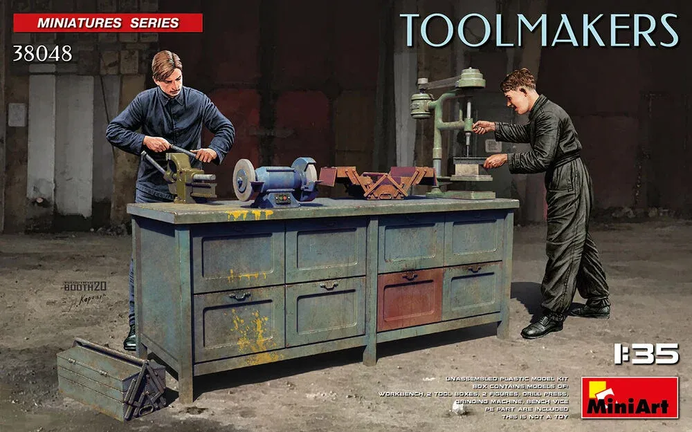 MiniArt 38048 Toolmakers – nástrojáři (1/35)
