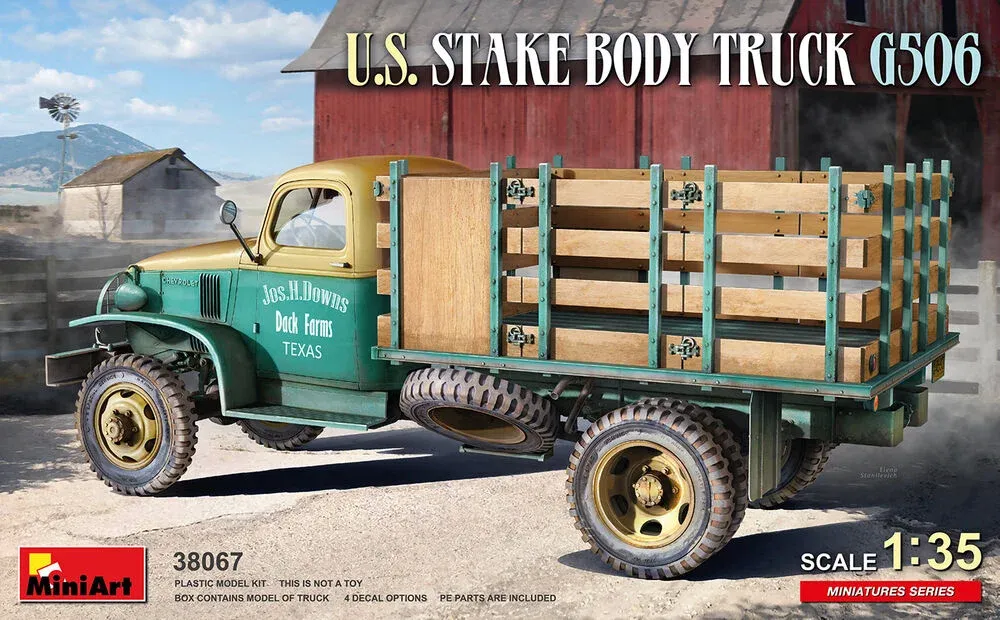 MiniArt 38067 americký nákladní vůz G506 Stake Body Truck (1/35)