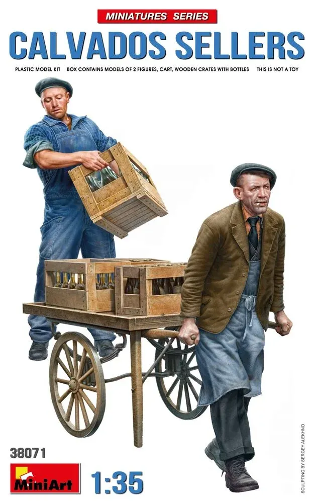 MiniArt 38071 prodejci calvadosu – figurky (1/35)