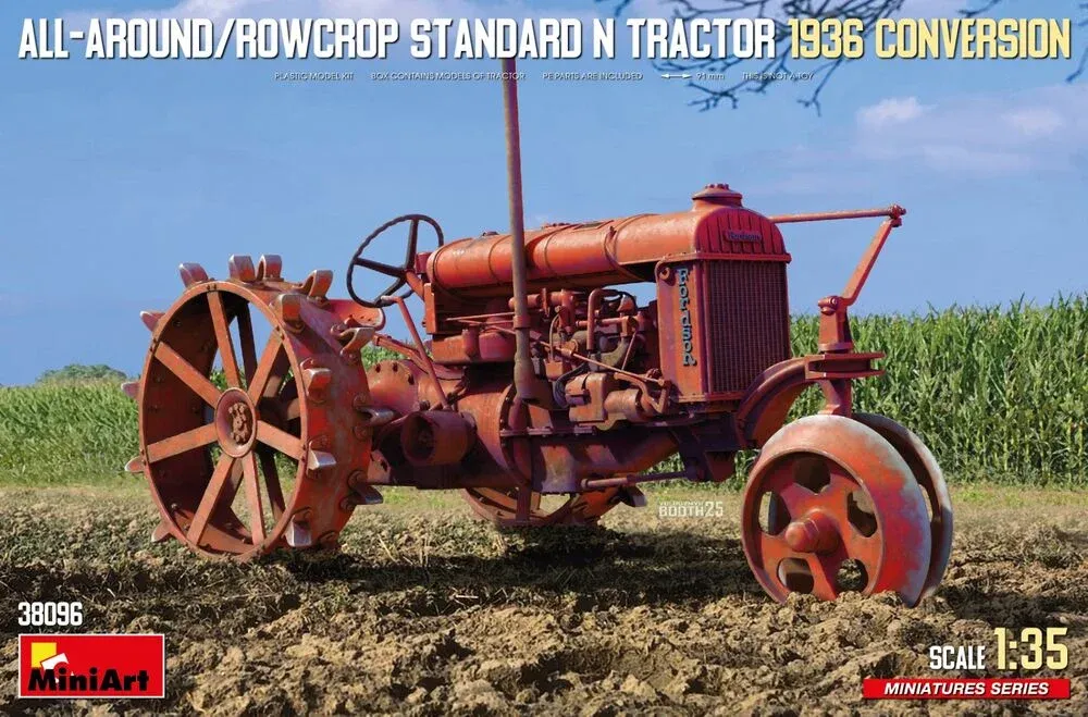 Miniart 38096 traktor All-Around/Rowcrop Standard N 1936 Conversion (1/35)