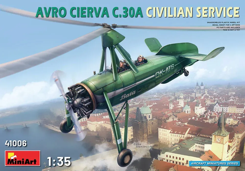 MiniArt 41006 Avro Cierva C.30A Civilian Service (1/35)