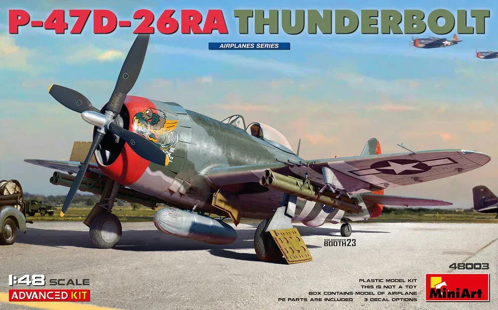 MiniArt 48003 P-47D-26RA Thunderbolt Advanced Kit (1/48)