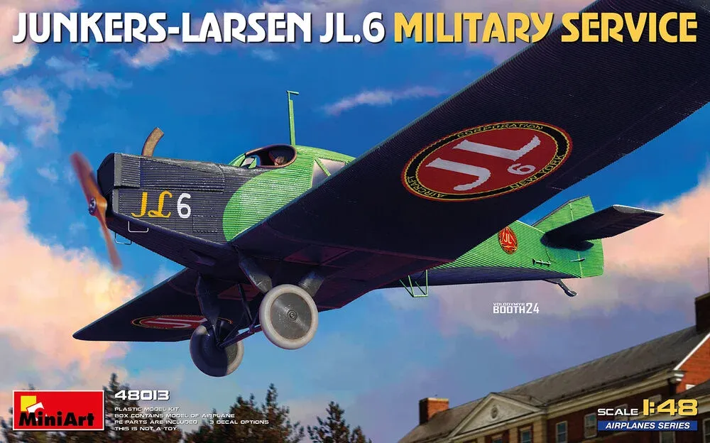 MiniArt 48013 Junkers-Larsen JL.6 Military Service (1/48)