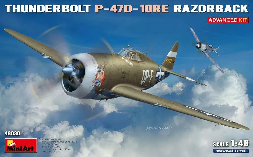 MiniArt 48030 P-47D-10RE Thunderbolt Advanced Kit (1/48)