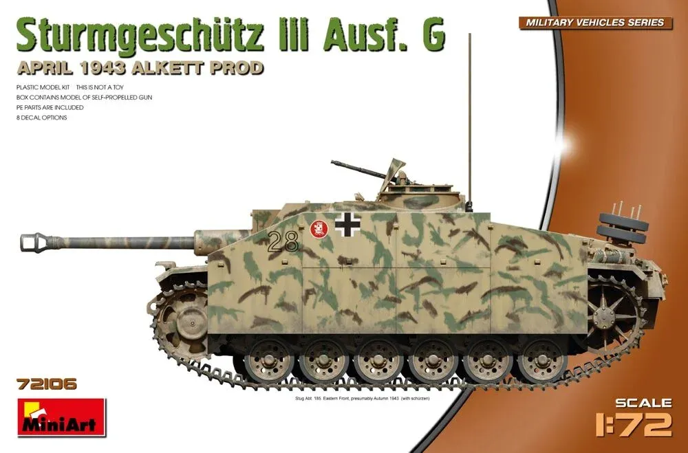 MiniArt 72106 StuG III Ausf. G April 1943 Prod. (1/72)