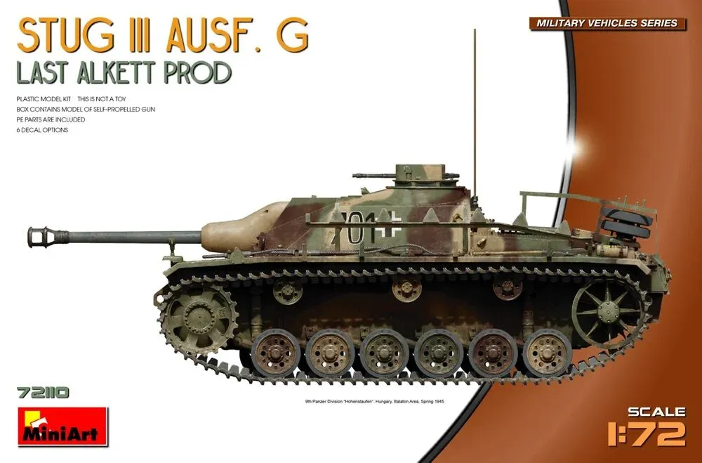 MiniArt 72110 StuG III Ausf. G Last Alkett Prod (1/72)