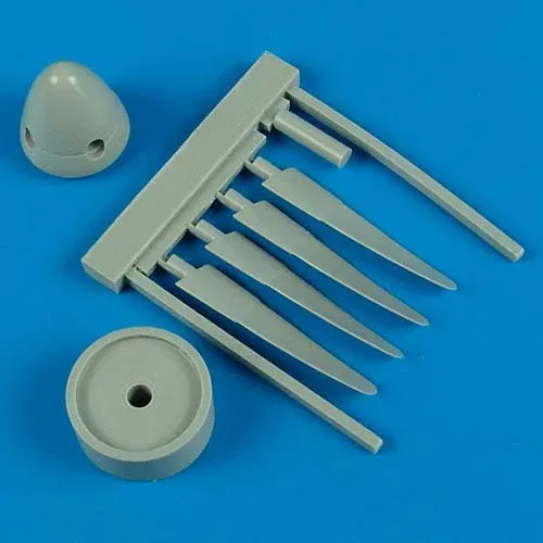 Quickboost QB48466 vrtule pro P-51D Mustang 1/48 s montážním přípravkem