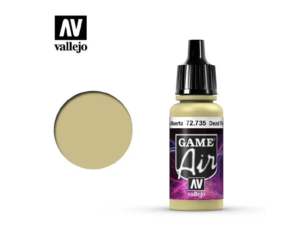 Lahvička akrylové barvy Vallejo Game Air 72735 mrtvolná pleť (Dead Flesh) 17 ml