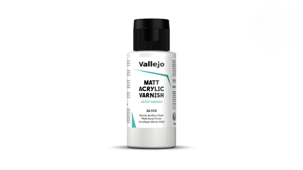 Lahvička matného laku Vallejo Varnish 26518 Matt Varnish 60 ml