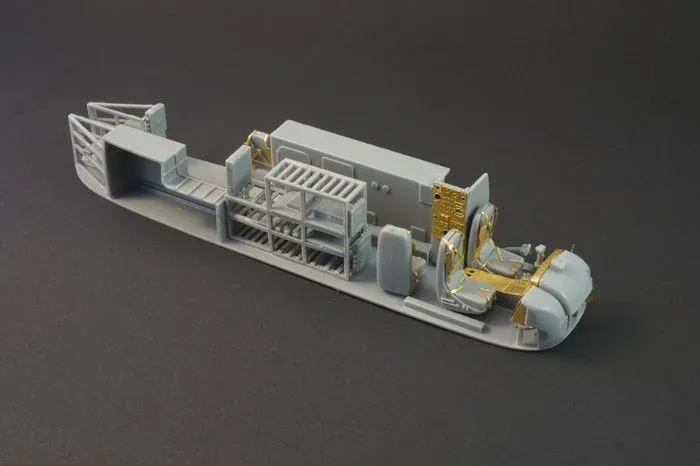 Leptaný plát fotoleptů Brengun BRL48077 pro interiér Ka-27 v měřítku 1/48