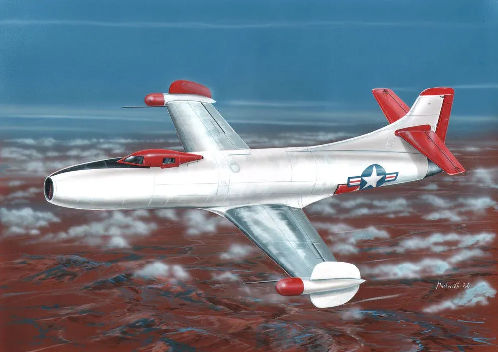 Krabice stavebnice Special Hobby SH48115 D-558-I Skystreak NACA v měřítku 1/48