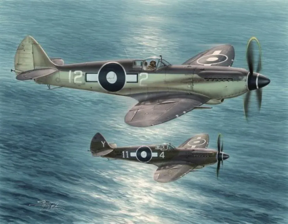 Krabice stavebnice Special Hobby SH48116 Seafire Mk.XV Far East Service v měřítku 1/48