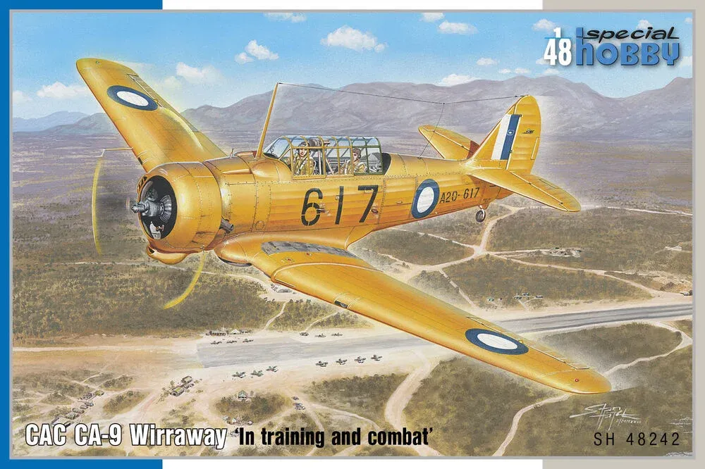 Krabice stavebnice Special Hobby SH48242 CAC Wirraway v měřítku 1/48