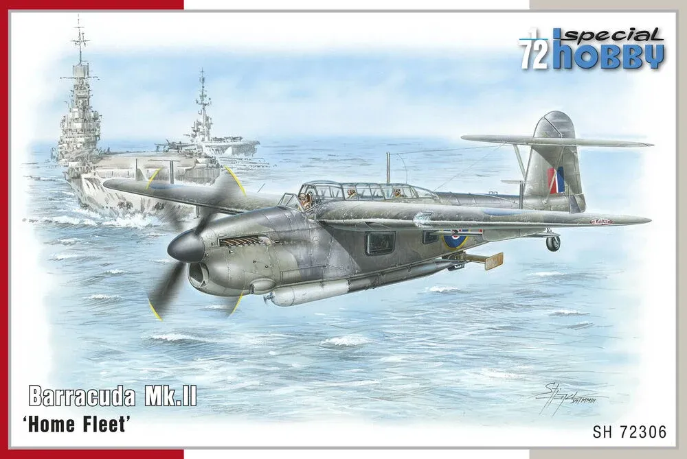 Krabice stavebnice Special Hobby SH72306 Fairey Barracuda Mk.II Home Fleet v měřítku 1/72
