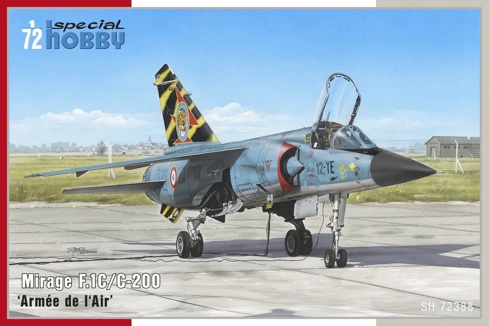 Krabice stavebnice Special Hobby SH72388 Mirage F.1C/C-200 Armée de l'Air v měřítku 1/72