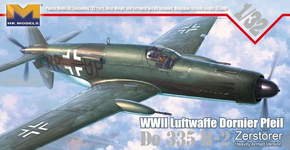 HK Models HKM01E07 Dornier Do 335 B-2 Zerstörer (1/32)