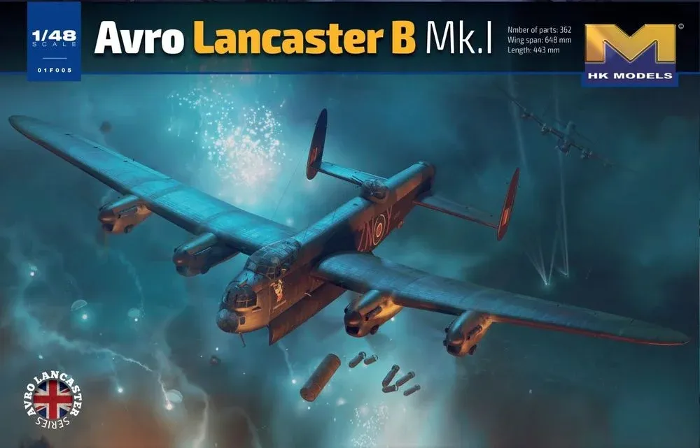 HK Models HKM01F005 Avro Lancaster B Mk.I (1/48)