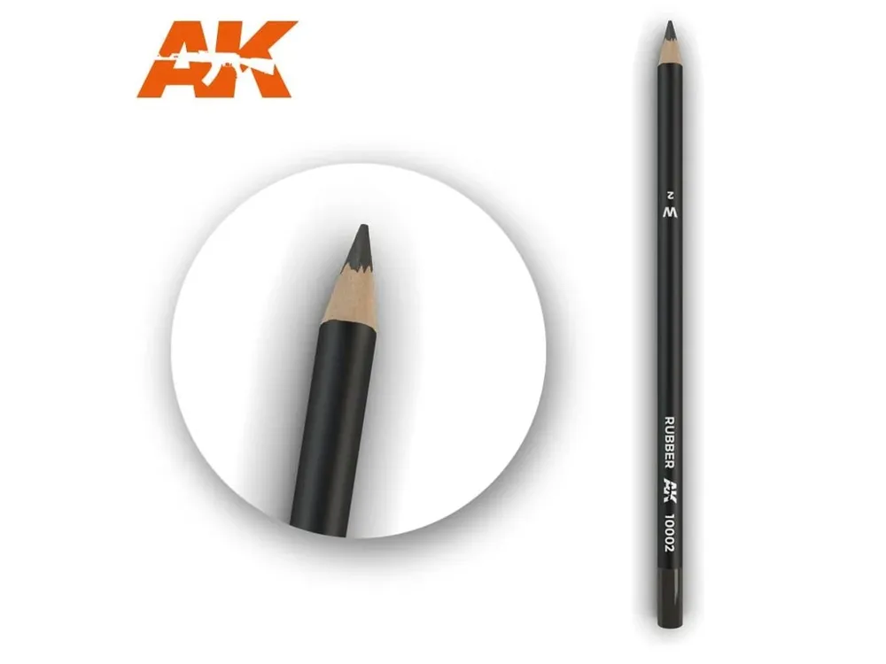 Patinovací tužka AK Interactive AK10002 Weathering Pencil pryž (Rubber), délka 17 cm