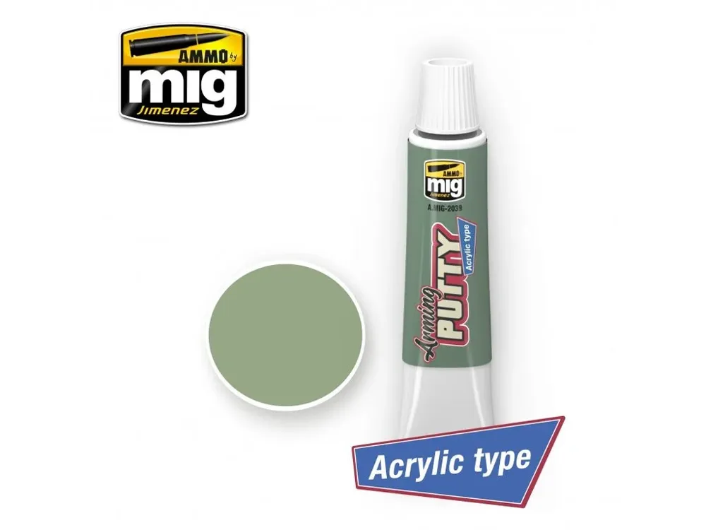 Balení akrylového modelářského tmelu AMMO Mig A.MIG-2039 Arming Putty