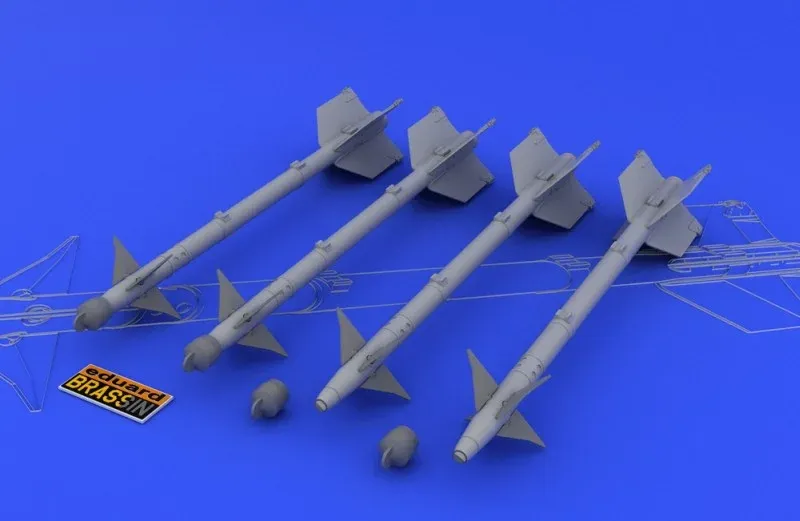 Doplňková sada Eduard Brassin 648029 AIM-9M/L Sidewinder v měřítku 1/48