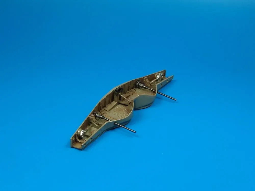 Resinová sada Aires 2039 podvozkové šachty Fw 190A-8 v měřítku 1/32 pro Hasegawa