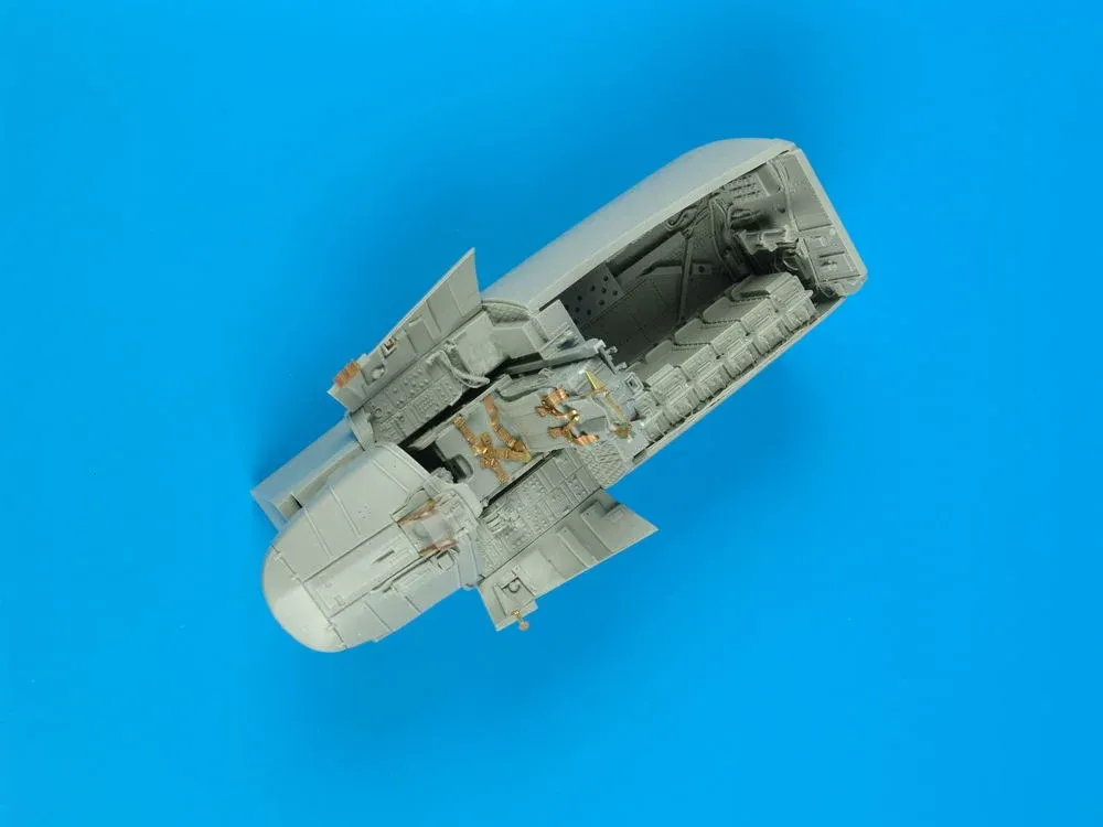 Resinový kokpit set Aires 2063 pro F-15C Eagle 1/32, pozdní verze, pro stavebnici Tamiya