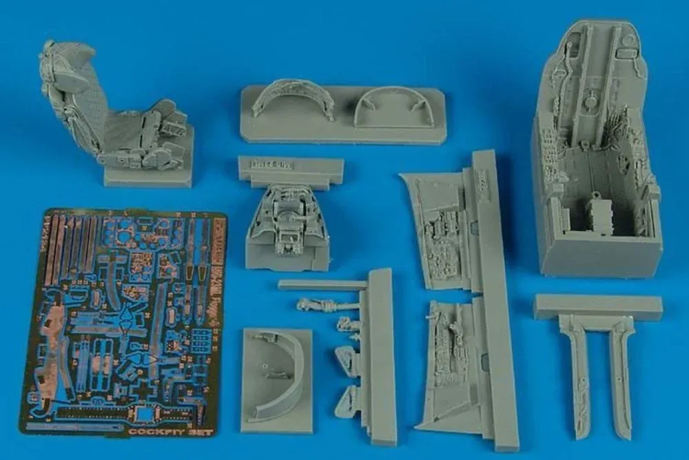 Resinová kokpitová sada Aires 2134 pro MiG-23ML Flogger G v měřítku 1/32 (Trumpeter)