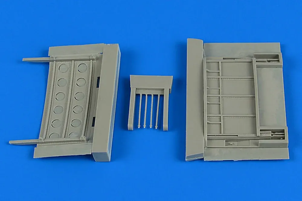 Detailní sada Aires 2213 aerodynamická brzda T-28 Trojan v měřítku 1/32 pro stavebnici Kitty Hawk