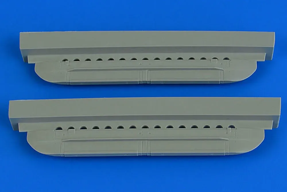 Resinová sada Aires 2232 kryté výmetnice klamných cílů MiG-23MLD v měřítku 1/32