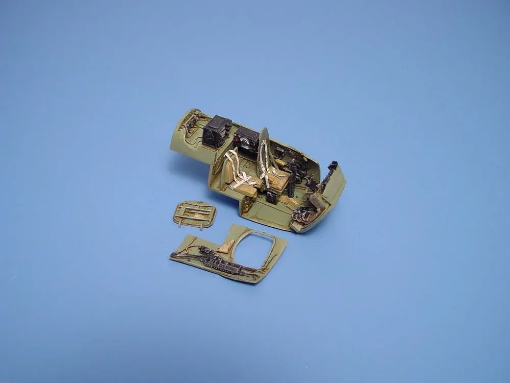 Resinová kokpitová sada Aires 4086 v měřítku 1/48 pro Mosquito FB Mk.VI / NF Mk.II od Tamiya