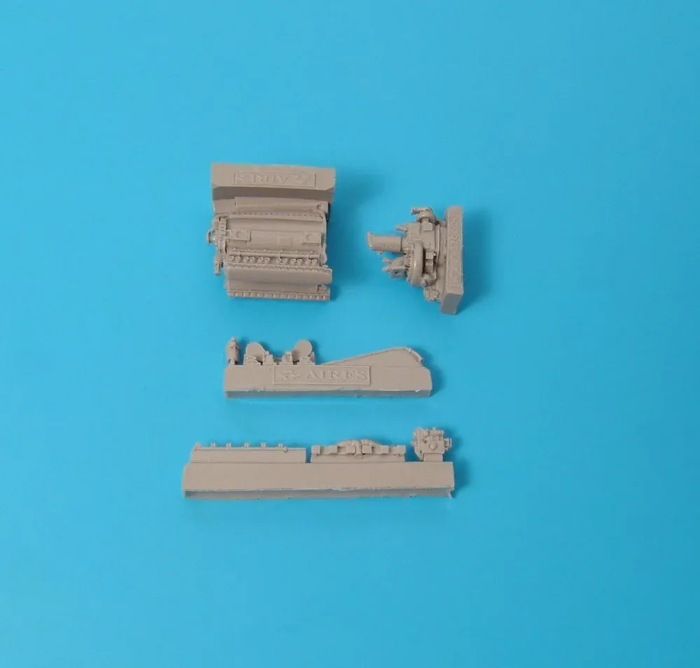 Resinová sada Aires 4127 zbraňový prostor He 219A-7 v měřítku 1/48 pro model Tamiya