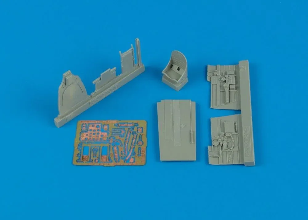 Resinová kokpitová sada Aires 4301 pro P-40B v měřítku 1/48 (Trumpeter)