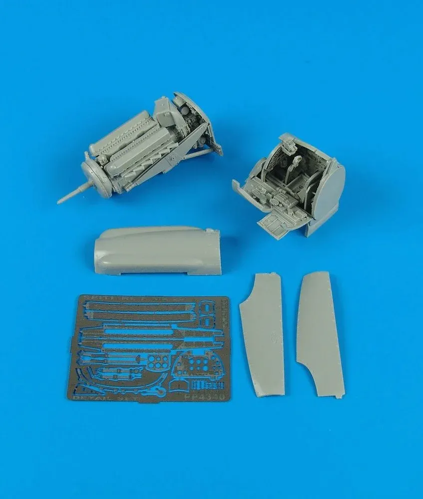 Detailní set Aires 4340 v měřítku 1/48 pro model Spitfire F Mk. 22 od Airfix