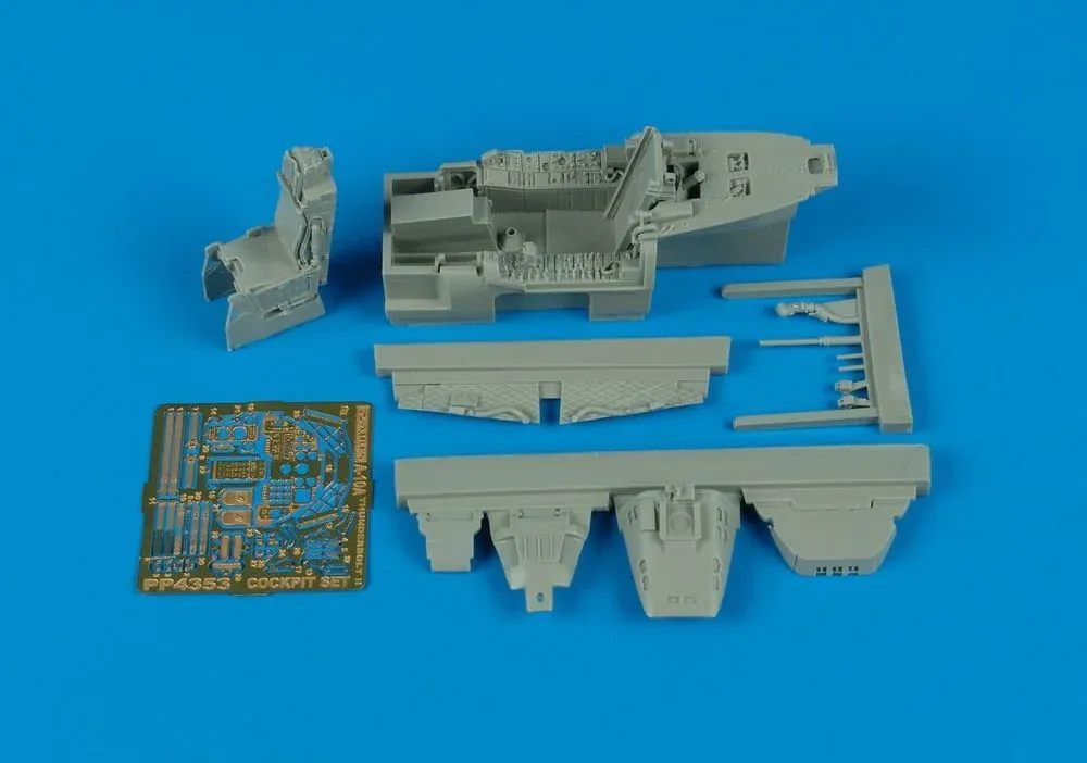 Kokpitová sada Aires 4353 pro A-10A Thunderbolt II v měřítku 1/48 (Hobby Boss)