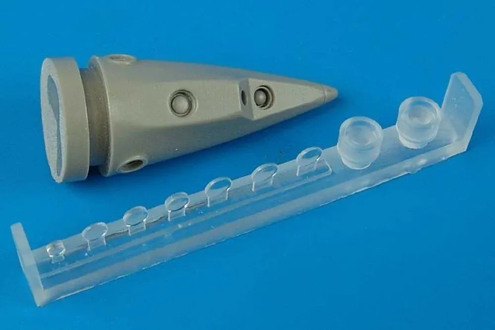 Konverzní sada Aires 4390 S35E Draken 1/48 – resinové díly pro stavebnici Hasegawa