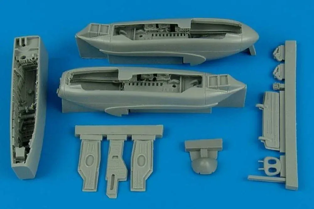 Resinová sada Aires 4412 podvozkové šachty A-10A Thunderbolt II v měřítku 1/48