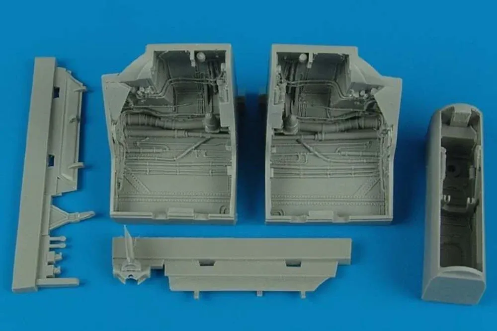 Resinová sada Aires 4445 podvozkové šachty F/A-22A Raptor v měřítku 1/48 pro Academy