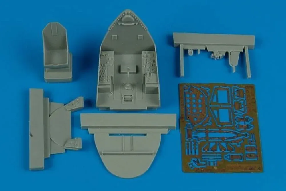 Aires 4482 kokpit pro F4U-7 Corsair 1/48 pro stavebnici Hasegawa