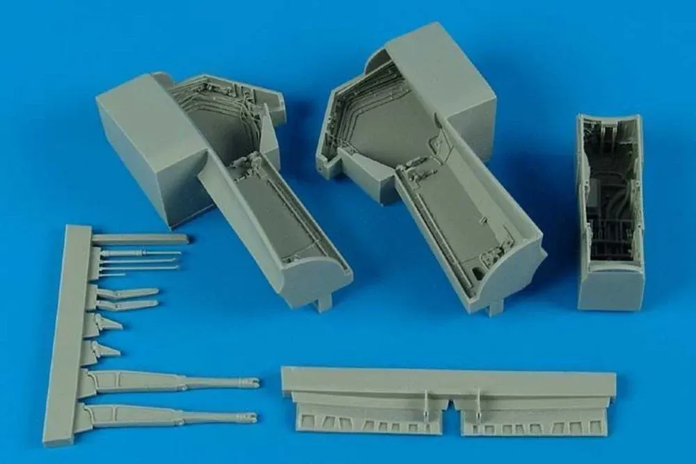 Resinová sada Aires 4545 podvozkové šachty A-6 Intruder v měřítku 1/48