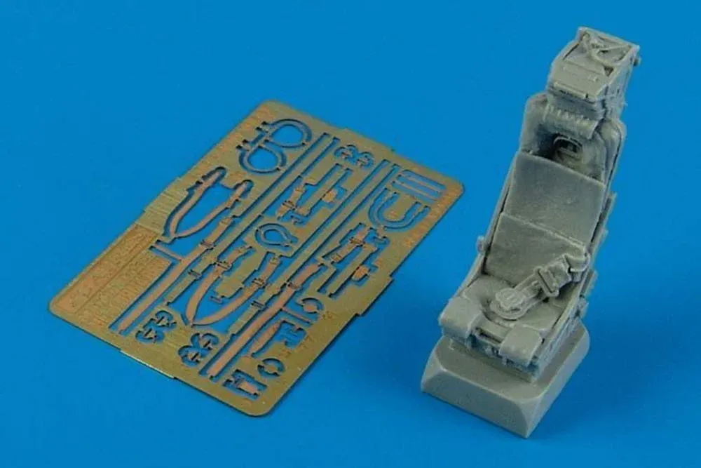 Resinová vystřelovací sedačka Aires 4587 M. B. Mk-4BRM4 v měřítku 1/48 pro Mirage 5