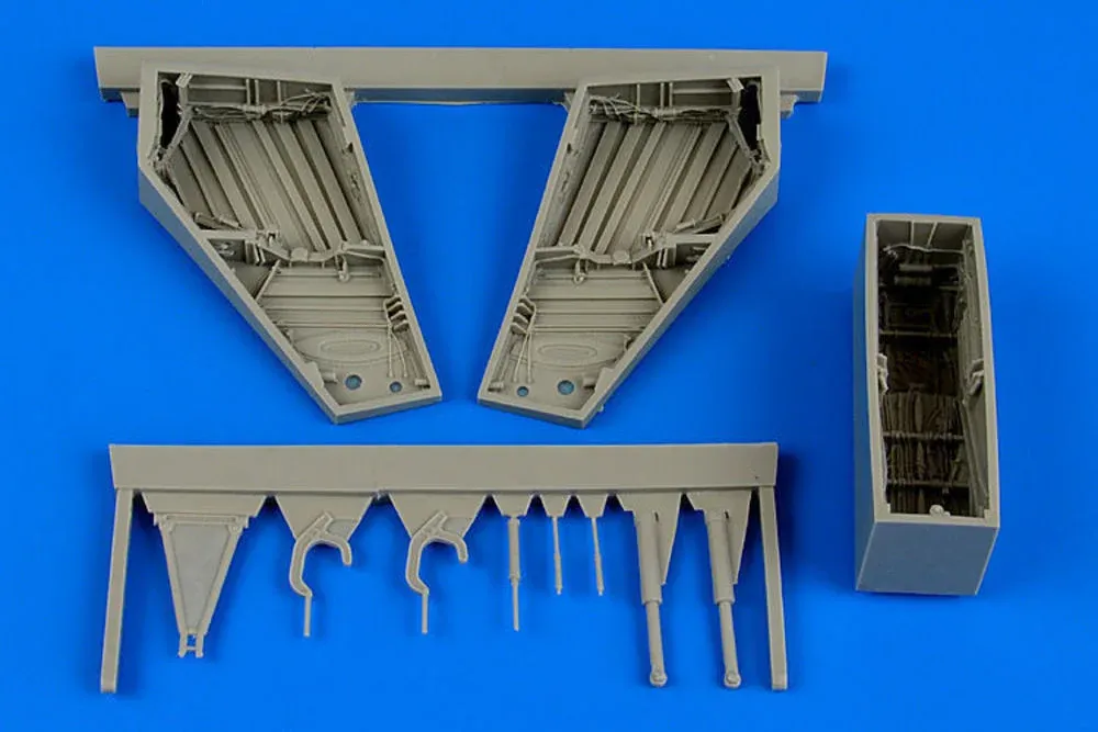 Detailní sada Aires 4646 podvozkové šachty F-101A/C Voodoo 1/48 pro stavebnici Kitty Hawk