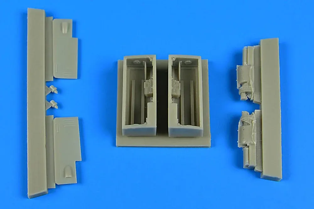 Resinový detailní set Aires 4735 IAI Kfir C2/C7 gun bay v měřítku 1/48